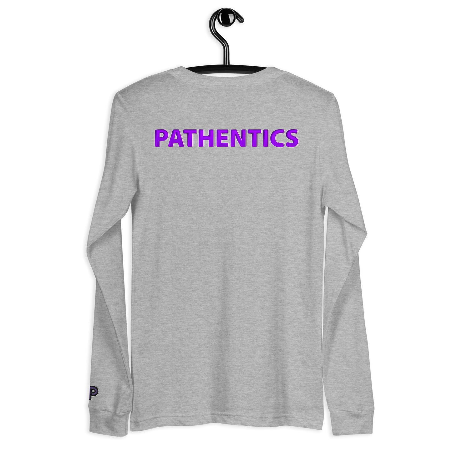 Pathentics Long Sleeve Shirt w/ Front Logo, Back Banner, Embroidered Wrist