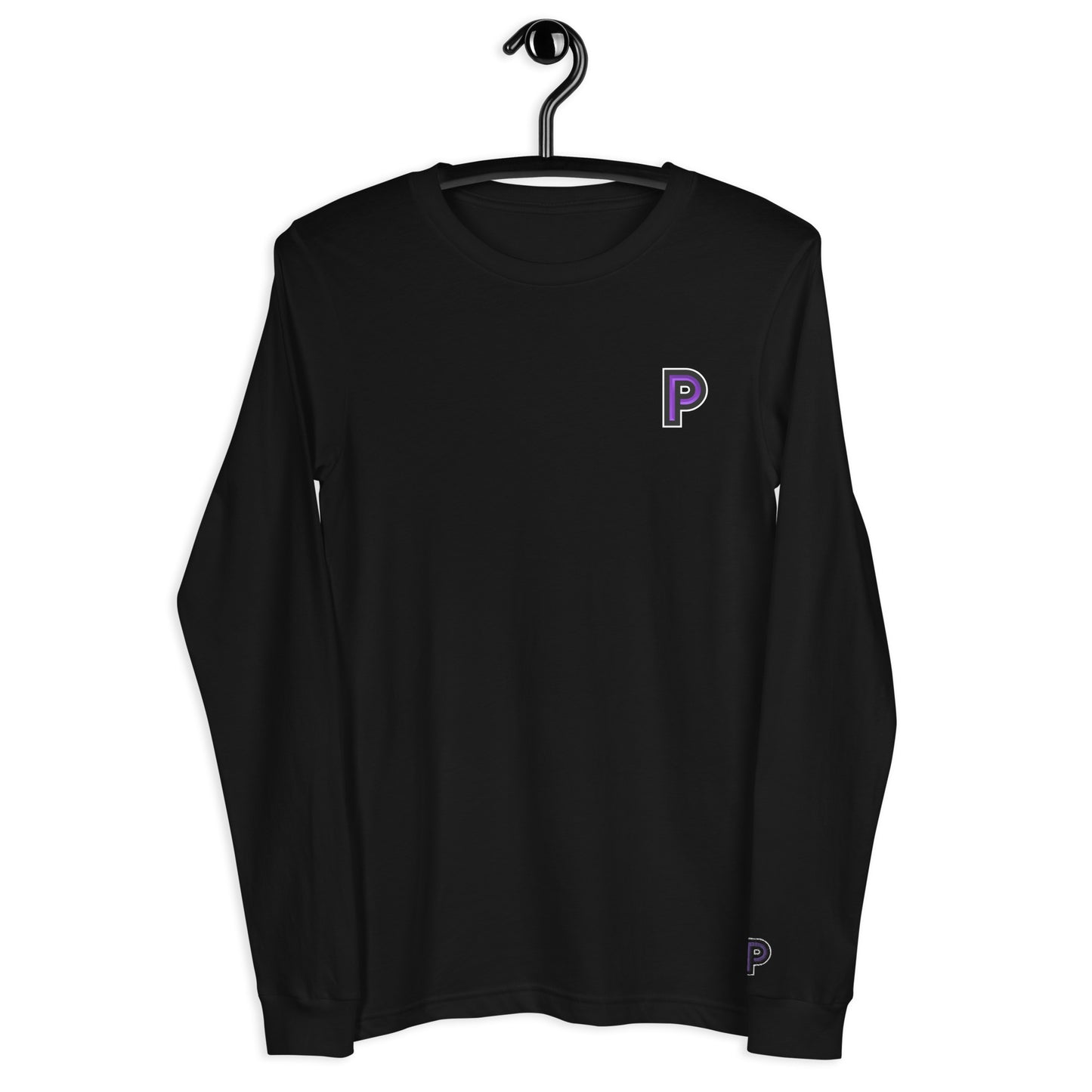 Pathentics Long Sleeve Shirt w/ Front Logo, Back Banner, Embroidered Wrist