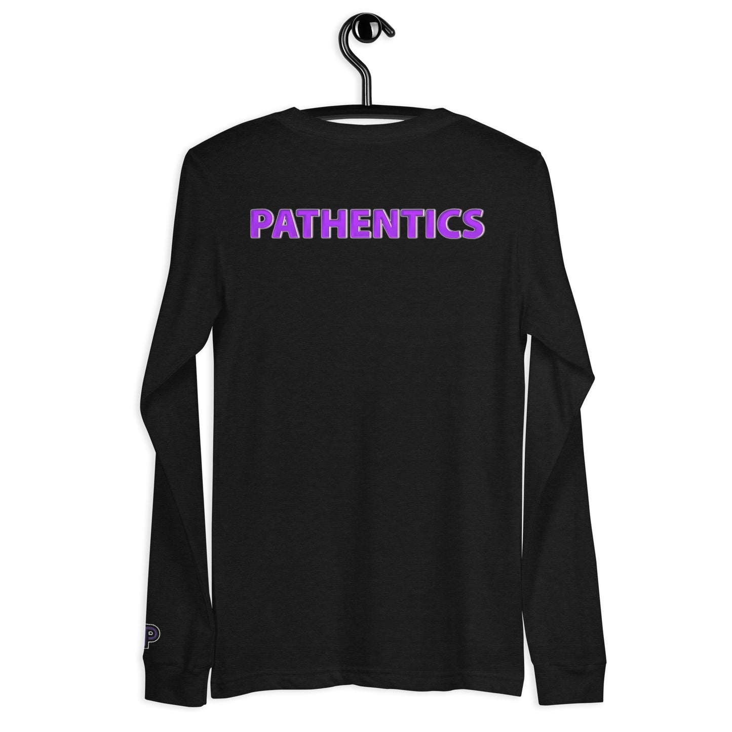 Pathentics Long Sleeve Shirt w/ Front Logo, Back Banner, Embroidered Wrist