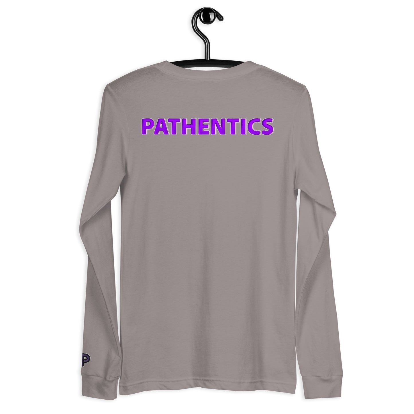 Pathentics Long Sleeve Shirt w/ Front Logo, Back Banner, Embroidered Wrist