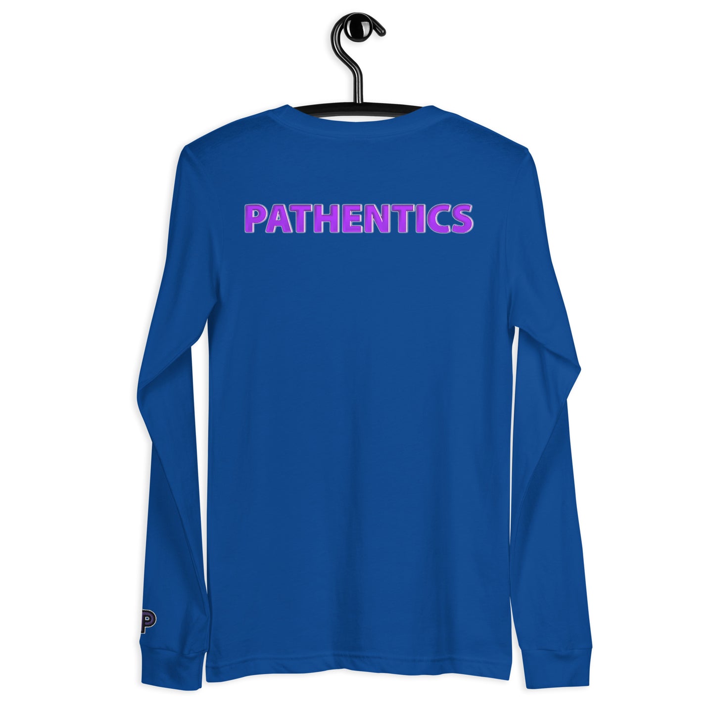 Pathentics Long Sleeve Shirt w/ Front Logo, Back Banner, Embroidered Wrist